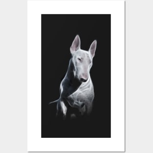 Bull Terrier Art Loft Modern Style Posters and Art